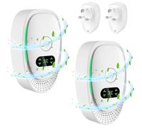 Purificateur d'air à ions négatifs enfichables (lot de 4) - Mini générateur d'ions négatifs portable pour la maison, désodorisant
