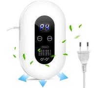 Purificateur d'air à ions négatifs - Générateur d'ozone - Purificateur d'air pour animaux de compagnie - Élimine le formaldéhyde - Convient pour la chambre à coucher, la salle de bains, la cuisine et 