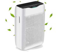 Purificateur d'air avec filtre combiné HEPA et filtre à charbon actif, doté d'une fonction de minuterie automatique, offrant une efficacité de filtration de 99,97 %, un CADR de 258 m³/h, idéal pour le