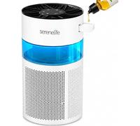 Purificateur d'air avec filtre HEPA 13 pour la maison et la chambre, filtre à air pour personnes allergiques avec aromathérapie, élimine 99,97 % des moisissures, de la poussière, du pollen, des poils