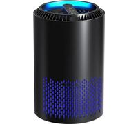 Purificateur d'air avec filtre HEPA H13, 3 niveaux, noir, aromathérapie