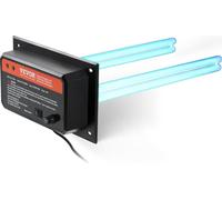 Purificateur d'air CVC pour toute la maison, 72 W, lampe UV de 16 pouces dans le conduit pour les systèmes de climatisation
