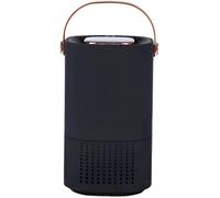 Purificateur d'air, écran LED, ions négatifs, élimination des odeurs, fonctionnement silencieux, portable, noir