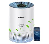 Purificateur d'air, filtre HEPA H13 authentique, contrôle Wi-Fi intelligent, couleur blanche, poids : 2,3 kg