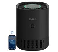 Purificateur d'air, filtre HEPA H13, fonction de contrôle intelligent, couleur noire, connectivité Wi-Fi, poids : 1,5 kg