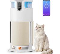Purificateur d'air intelligent pour animaux de compagnie. Cet appareil élimine 99,98 % des poils d'animaux, de la poussière, du pollen et des moisissures. Il est doté d'unevia application, d'un filtre