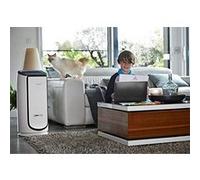 Purificateur d'Air Intense Pure Air Connect jusqu'à 140 m² blanc noir