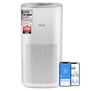 Purificateur d'air Levoit Core 600S, idéal pour les pièces enfumées, CADR de 697 m³/h, couleur crème