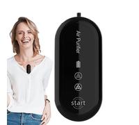 Purificateur d'air portable Design suspendu et portable pour le cou | Purificateur d'air portable Un collier trajet bureau plein air shopping voyage usage quotidien train métro marche jogging