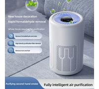 Purificateur d'air portable HEPA, élimine les ions négatifs et la lumière bleue, alimenté par USB avec cordon d'alimentation, convient pour la maison et le bureau - idéal pour la circulation de l'air,
