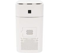 Purificateur d'air portable pour la voiture et la maison - Ions négatifs - USB - 12 W - jusqu'à 20 m² - 1 m de câble - blanc