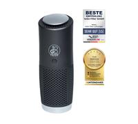 Purificateur d'air portable toGo Filter avec filtre HEPA 13 & charbon actif, fonctionnant sur batterie, idéal pour la voiture, les voyages, la maison, la table, les pièces de 15m2 (noir)