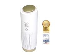 Purificateur d'air portable toGo Filter avec filtre HEPA 13 et charbon actif, fonctionnant sur batterie, idéal pour la voiture, les voyages, la maison, sur une table, pour des pièces de 15 m² (blanc)
