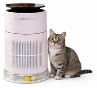 Purificateur d'air pour animaux de compagnie - Filtre à charbon actif - Surface couverte : 50 m² - Système de filtration en 3 étapes