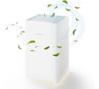Purificateur d'air pour chambres jusqu'à 750 m², silencieux (20 dB), filtre HEPA H13