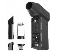 Purificateur d'air pour compresseur, 180 000 tr/min, 200 W, 10000 mAh, portable