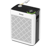 Purificateur d'air pour salles de fumeurs, filtre HEPA H13, préfiltre lavable, compartiment à parfums, fonctionnement silencieux (20 dB), mode nuit pour les allergènes d'animaux, le pollen et les odeu