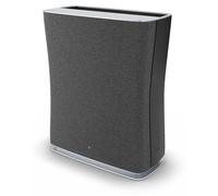 Purificateur d'air Roger avec filtre HEPA, pour les grandes pièces, couleur noire, surface couverte : 186 m². Respirez librement