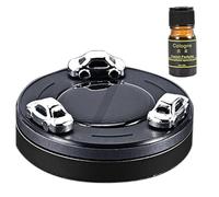 Purificateur d'air solaire - Désodorisant pour véhicule | Conception de modèle de voiture exquise | Ornement de parfum d'aromathérapie avec concentrateur solaire, construction en robuste, parf