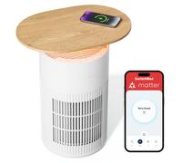 Purificateur d'air SwitchBot avec contrôle via application et fonction de veilleuse, CADR de 400 m³/h, idéal pour les pièces jusqu'à 83 m²
