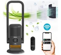 Purificateur d'air WiFi 20 m² Webber APG7800 Chauffage soufflant