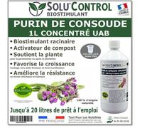 Purin de Consoude SoluControl 1L Concentre UAB Biostimulant Racinaire Favorise la Croissance et la Floraison