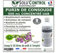 Purin de Consoude SoluControl 500ml Concentre UAB Biostimulant Racinaire Favorise la Croissance et la Floraison