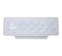 PUR LINE | Radiateur mural céramique 2000 W, affichage numérique, télécommande - Radiateur mural céramique 2000 W avec minuterie hebdomadaire et protection contre la surchauffe
