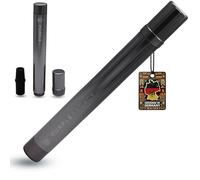 PURPLE LEGACY Boîte à joints Anti-odeurs en aluminium Anti-odeurs et étanche avec porte-joint pour blunts Tube de joint de 138 mm de long Mallette de transport Accessoires de stockage de joints (Gris)