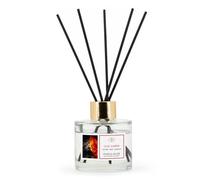 Purple River Diffuseur de parfum d'ambiance | Oud & Amber | Diffuseur aromatique 100 ml | Parfum durable pour la maison | Avec 7 bâtonnets parfumés | Désodorisant pour salle de bain, cuisine, salon