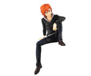 Puruuige Bungo Stray Dogs Anime Figures Nakahara Chuuya Noodle Stopper Figurine Modèle assis Pose Personnage Statue PVC Décoration de bureau Cadeaux
