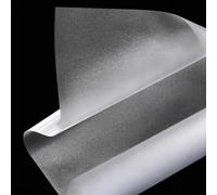 Purzen Film Vitre Dépoli Auto-adhésif Protection Thermique Anti-Éblouissement Sticker Vitre Mat Opacifiant pour Salle de Bain Bureau Maison Largeur 30-90 cm Rouleau 5m,30cm