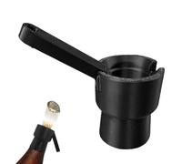 Push Down Bottle Opener - Automatic Beer Cap Launcher, Quick Open Drink Tool, Bar Accessory with Spring Loaded Design, Kitchen Gadget with Press Action, Party Essential for Home Bar Use