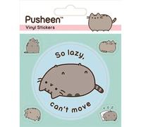 Pusheen Lazy Vinyle autocollant, Multicolore, 10 x 12.5 cm