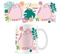 Pusheen - Mug (Taille unique) (Rose/Vert/Blanc)