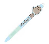 Pusheen Stylo gel avec gomme, stylo effaçable automatique, encre bleue, bureau, école 0.5mm x1