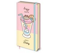 Pusheen Tropical Agenda fin 2027 18 cm x 8 cm Produit sous licence officielle Pusheen