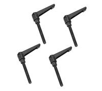 PUSOKEI 4 Poignées de Fixation Réglables en Métal |Boutons de Serrage à Filetage Mâle M6 de 50 Mm pour Machines (Longueur de vis 70MM)