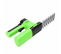 PUSOKEI Cisaille à Gazon et Taille-haie sans Fil, Coupe-Herbe électrique Portatif 2 en 1, 100 W 1000 TR/Min, Léger avec Verrouillage de sécurité, alimenté par Batterie pour l'élagage du Jardin