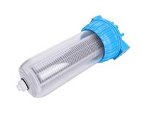 PUSOKEI Filtre à Eau de Lavage à Contre-courant de Volaille, Filtre à Eau Potable en Plastique pour Poulet, Canard, Oies, élevage de Pigeons
