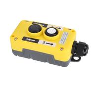 PUSOKEI Interrupteur à Bouton-poussoir pour Grue étanche à la Pluie |Conduite Industrielle Haut vers le Bas pour Palan électrique COB-T1, AC250V 5A 500V 2A