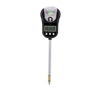 PUSOKEI Kit D'analyse de Sol 7 en 1 avec PH-mètre Numérique à Double | Lecture sur grand écran, analyseur environnemental, outil de plantation en extérieur, vérificateur de fertilité, sonde