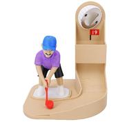 PUSOKEI Ouvre-bouteille de Golf, Gadget de Fête imprimé en 3D pour | Conception de mini jeu de putting, base d\'aspiration de bureau, dissolvant de capuchon en acier inoxydable, décor de bar