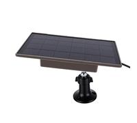 PUSOKEI Panneau Solaire pour Caméra de sécurité Blink, Chargeur Solaire 3 W avec Batterie 6000 MAh, Double Sortie, Panneau Extérieur, étanche IP66 pour Anneau, Caméras
