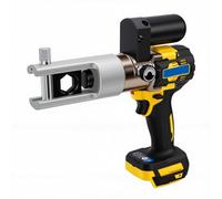 PUSOKEI Pince à Sertir pour Bornes de Fil électrique 8AWG-500MCM |Outil de Cosse Hydraulique sans Fil pour Batterie BL1815-BL1850, Sertisseuse de Câble avec Matrices