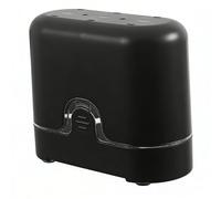 PUSOKEI Pitter à Cerises 2 en 1 en Acier Inoxydable | Évideur Portable à 3 Trous de Type Poussoir pour Confiture de Cerises (BLACK)