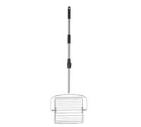 PUSOKEI Ramasseur de Balles de Tennis Portable | Rouleau en Acier Inoxydable pour Fruits du Jardin (Petite Taille 3,8x4,8 cm)