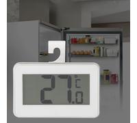 PUSOKEI Thermomètre électronique étanche de Haute Précision |Pour Réfrigérateur Réfrigérateur Température Blanc (WHITE)