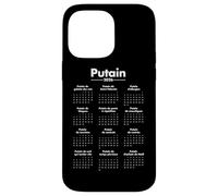 Putain 2026 - Calendrier Humour Jeux de Mots Coque pour iPhone 14 Pro Max