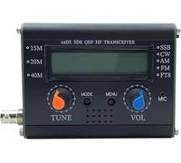 Putikeeg Émetteur-récepteur TR USDX 3 bandes USDX multimode QRP assemblé avec étui